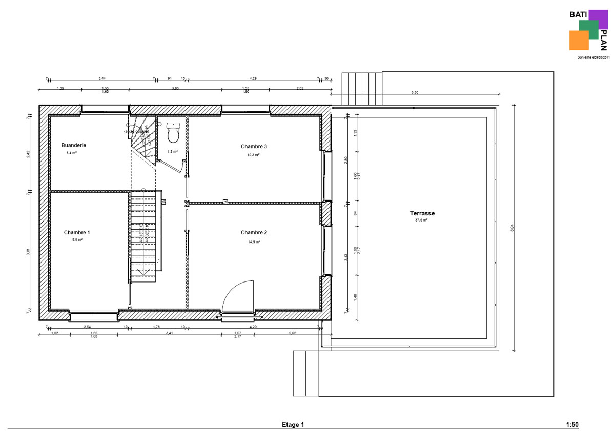 plan étage